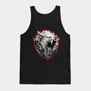 Raging Wolf Tank Top